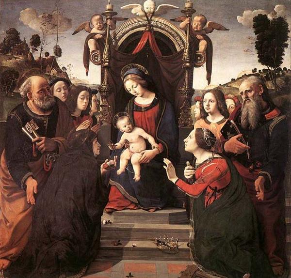  Mystical Marriage of St Catherine of Alexandria